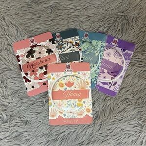 Personalized Floral Theme Design Name Badge Button Pin